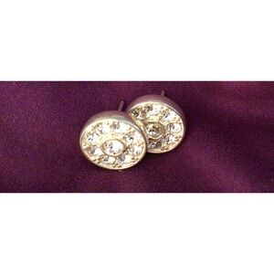Silpada sterling cz post earrings